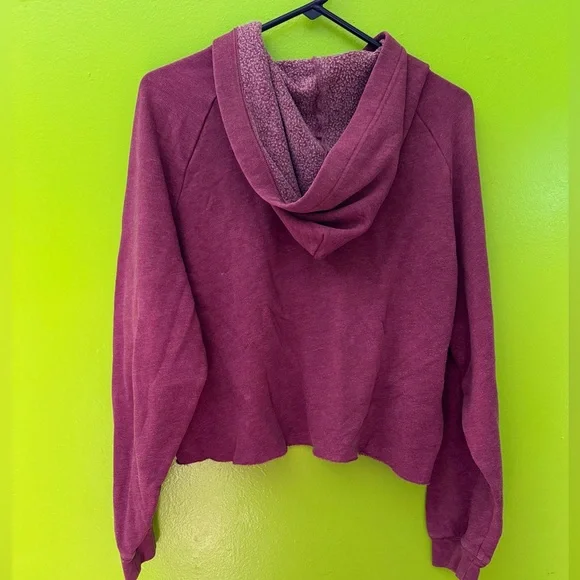 Victoria Secret cropped hoodie size Large - Picture 2 of 4